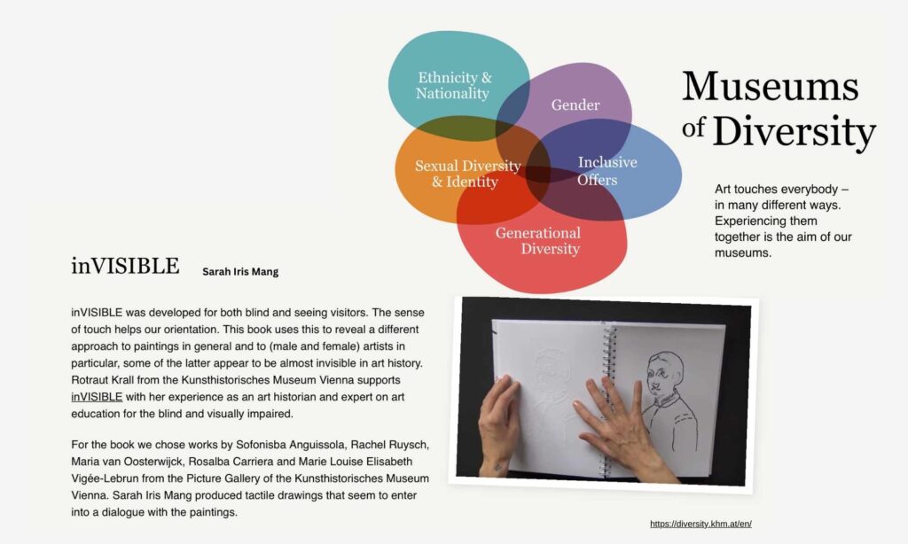 INvisible_tactile artist book_Museums of Diversity KHM