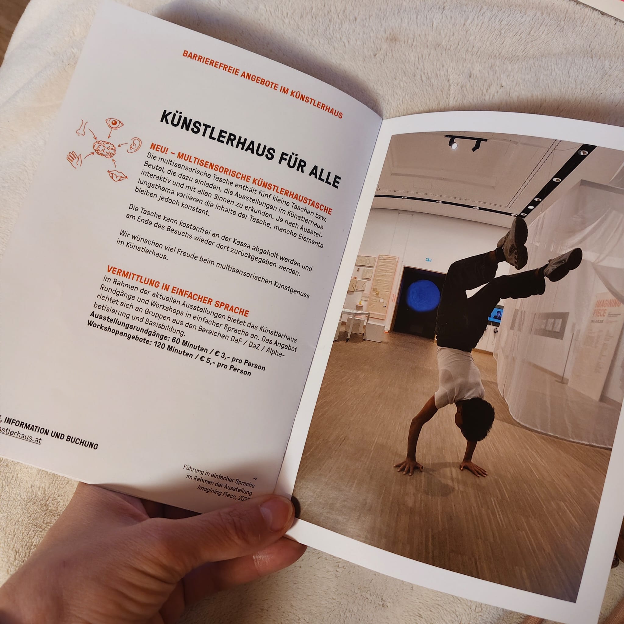 Booklet Erlebnisraum Künstlerhaus