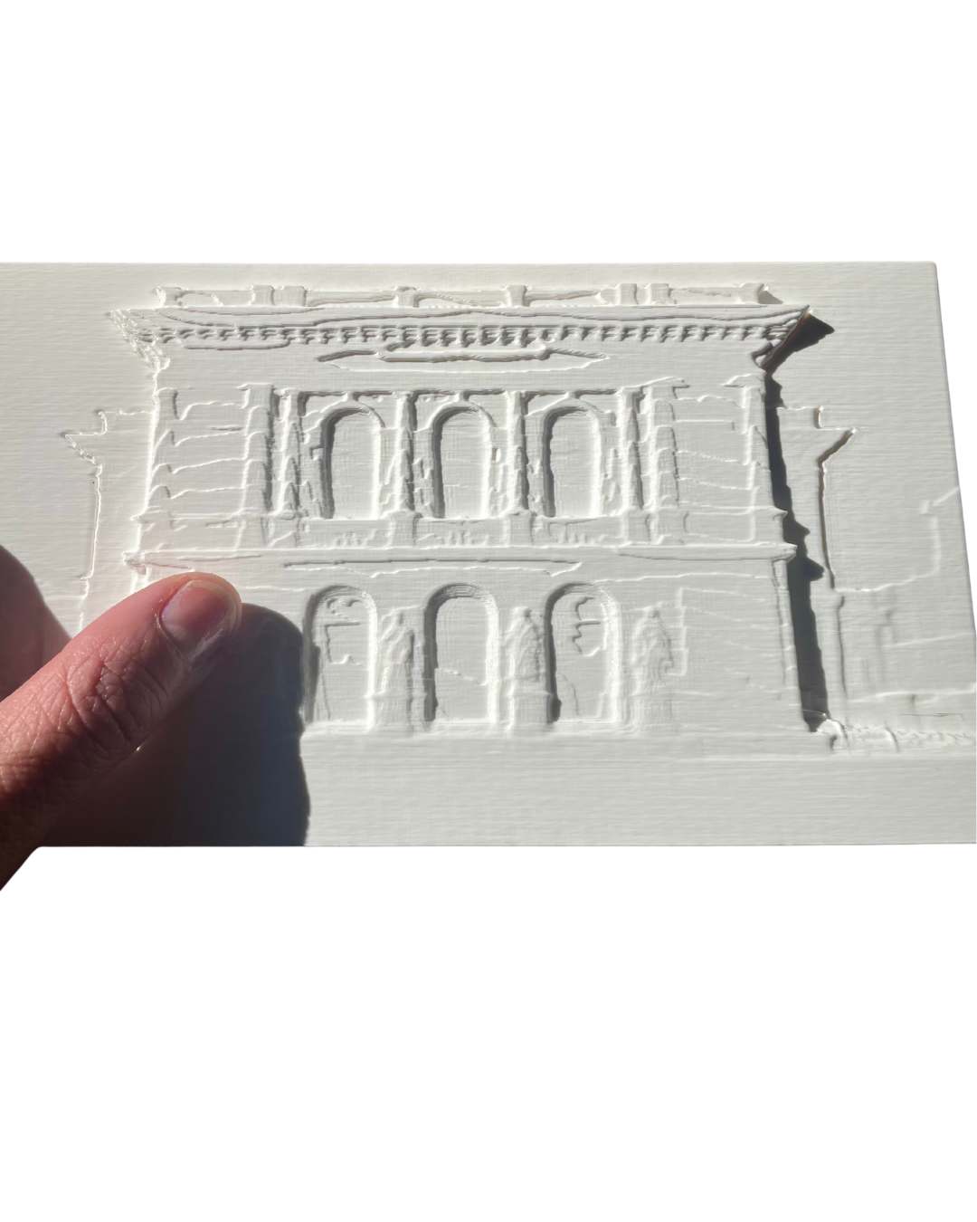 Fassade taktil Künstlerhaus